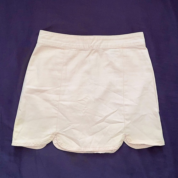 Forever 21 Pink Denim Mini Skirt - Picture 1 of 5